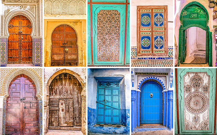 moroccan doors
