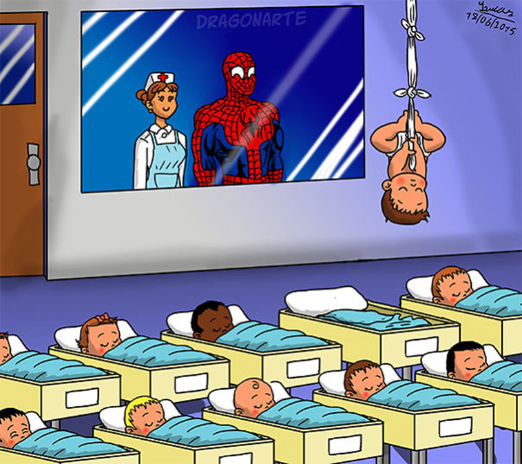 If Superheroes Had Babies 