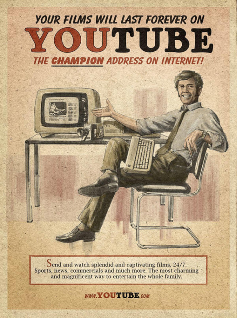 Vintage Advertisement of Modern Technology