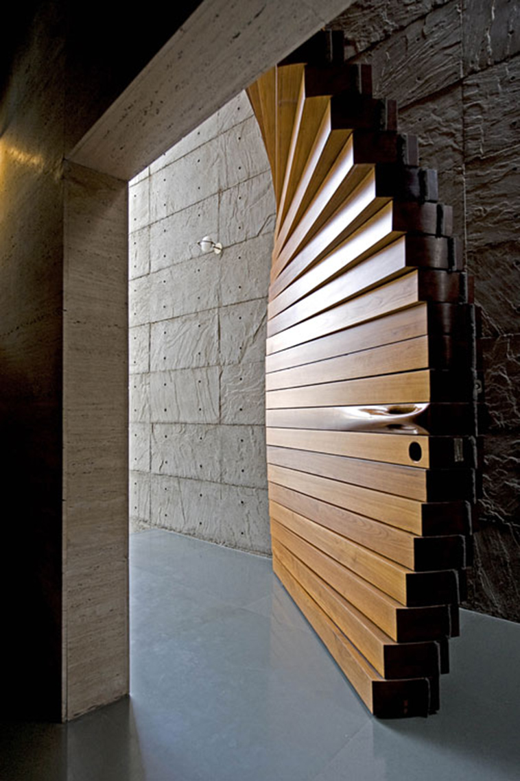 curtain door