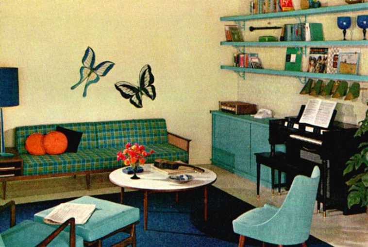 1960s home decoration