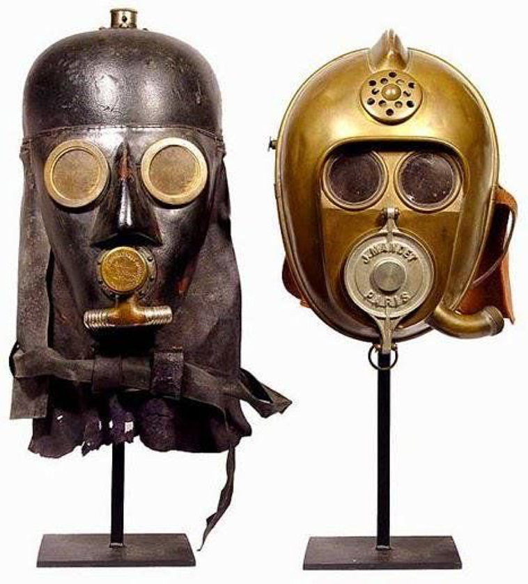 19th century Firefighters looked like Darth Vader and C3PO