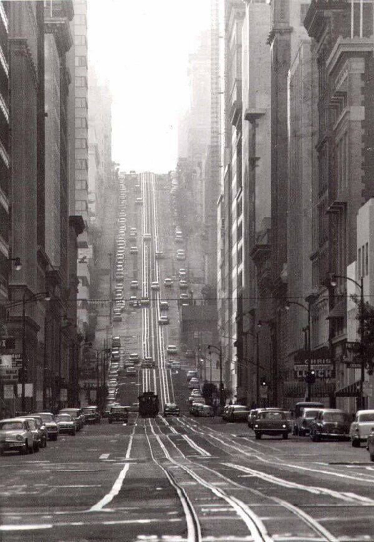 California Street San Francisco 1964