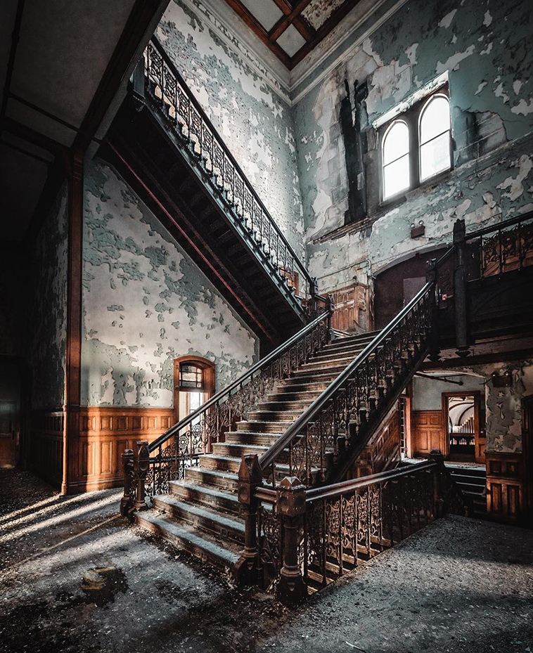 Abandoned Victorian Gothic school