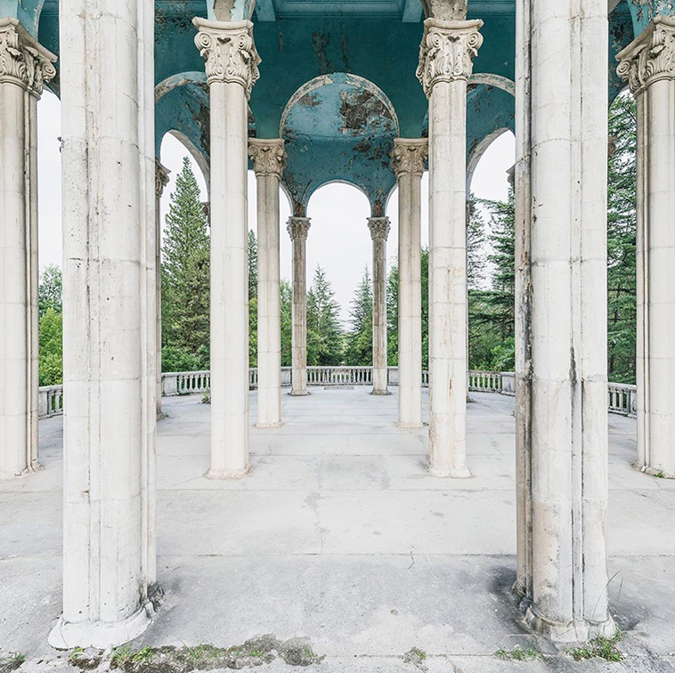 abandoned ex-Soviet spa resorts