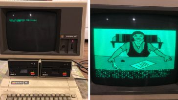 professor finds 30 year old apple mac computer