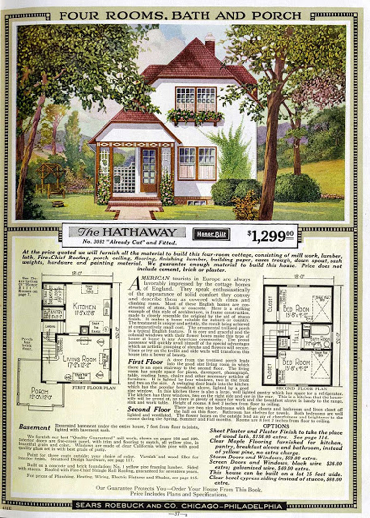 Sears Catalog Kit Homes