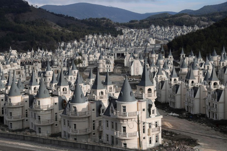 turkey castle ghost town