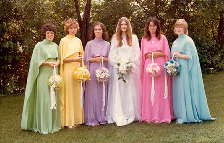 vintage bridesmaids dresses