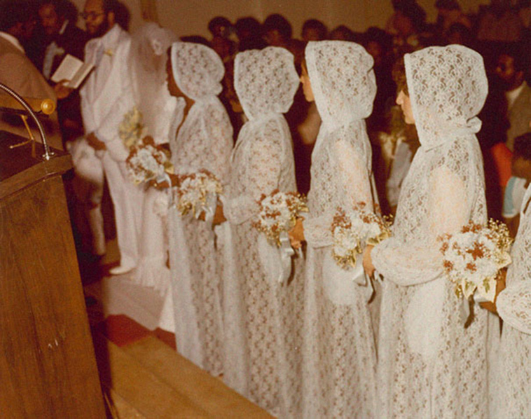 vintage bridesmaids dresses