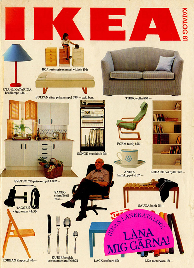 vintage ikea catalogues