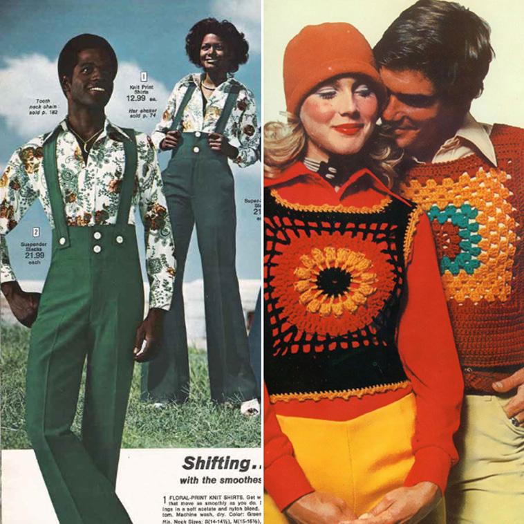 Matching Outfits From 1970s