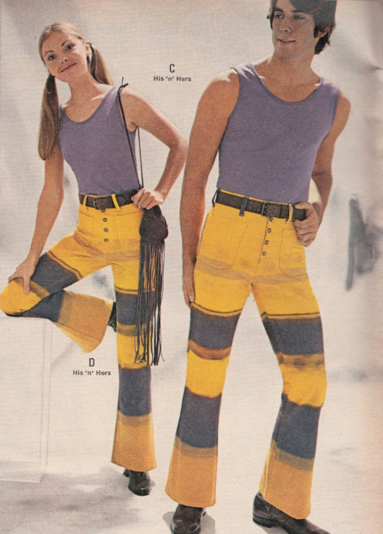 Matching Outfits From 1970s