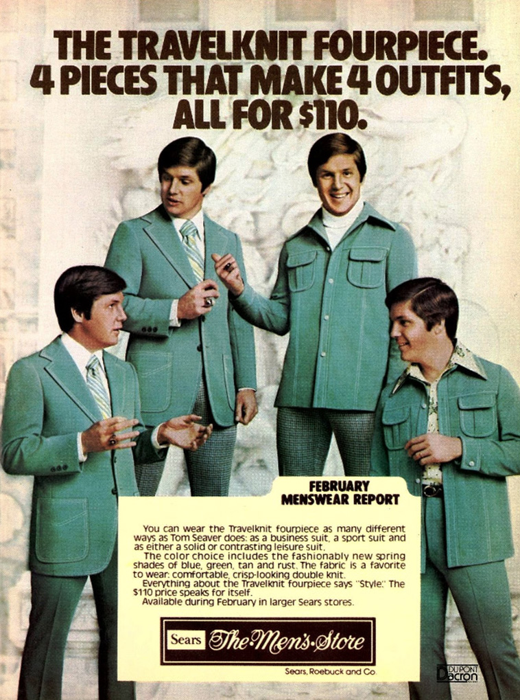 Matching Outfits From 1970s