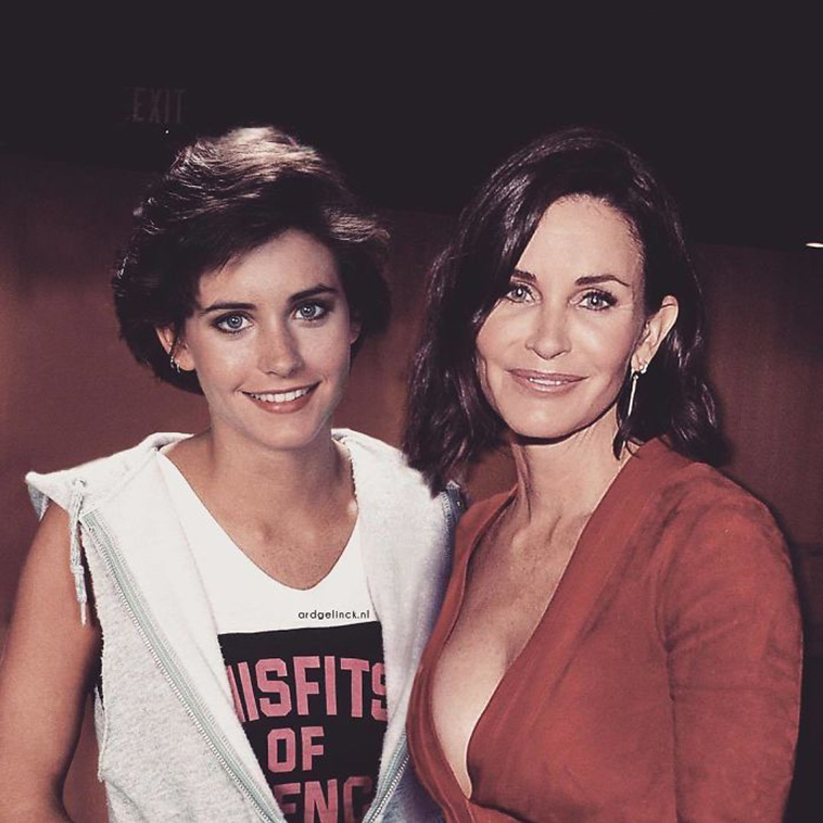 younger celebrities then and now