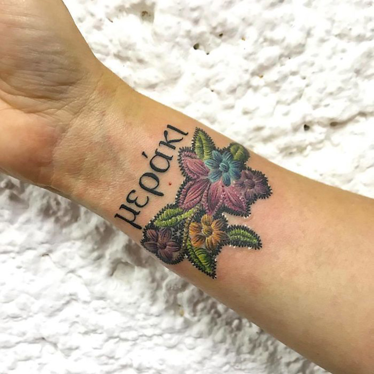 Embroidery Tattoos