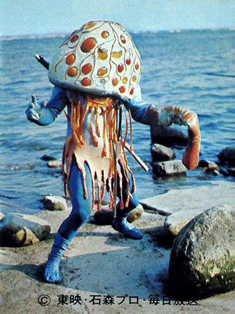awkward vintage japanese movie monsters