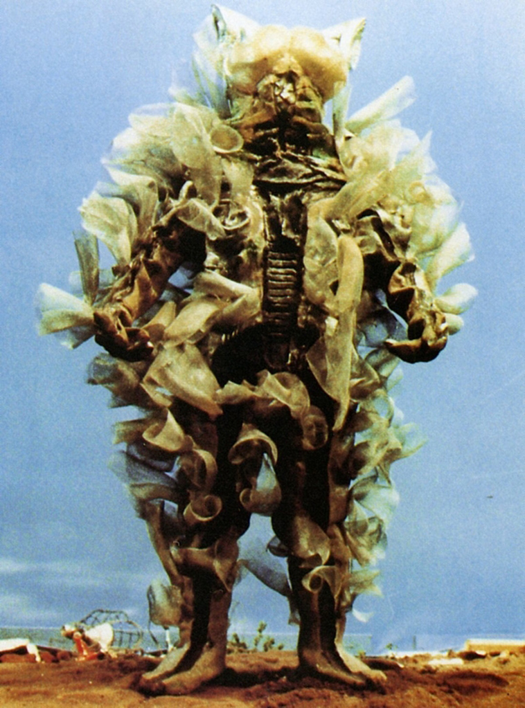 awkward vintage japanese movie monsters