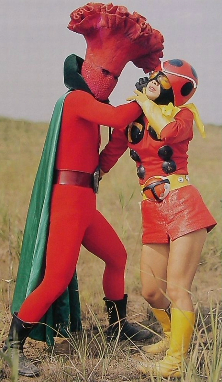 awkward vintage japanese movie monsters