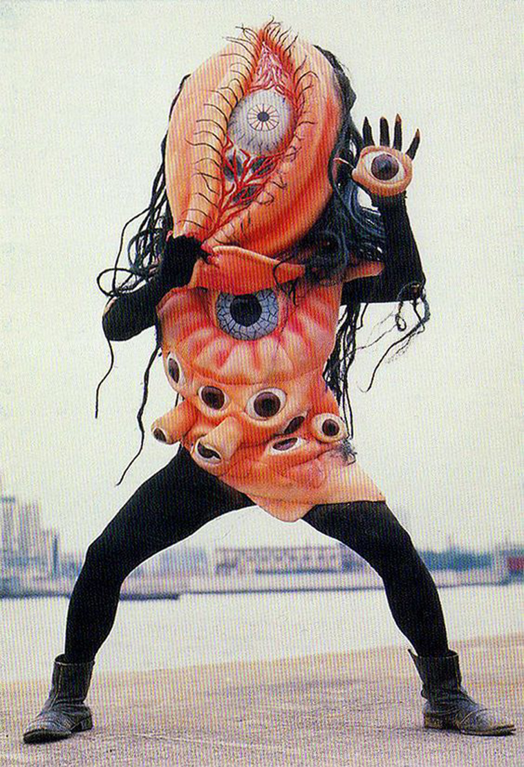 awkward vintage japanese movie monsters