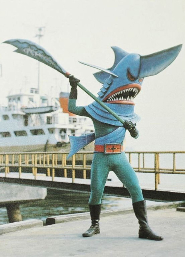 awkward vintage japanese movie monsters