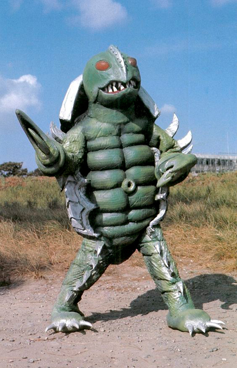 awkward vintage japanese movie monsters