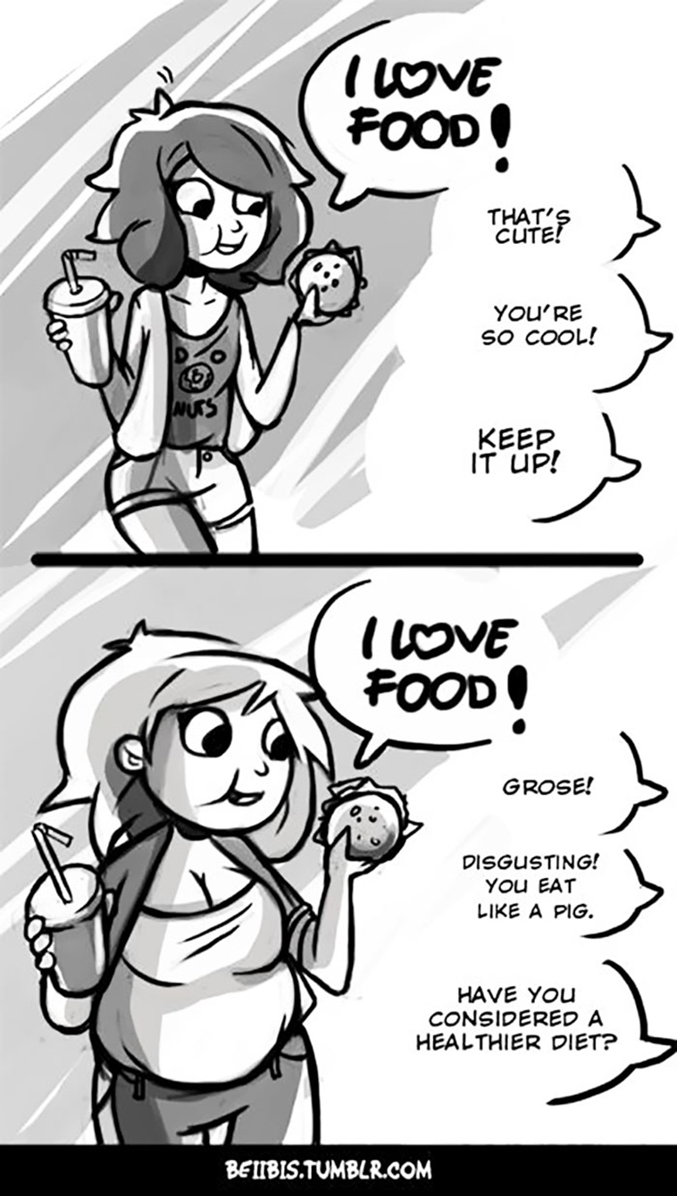 double standards illustrations