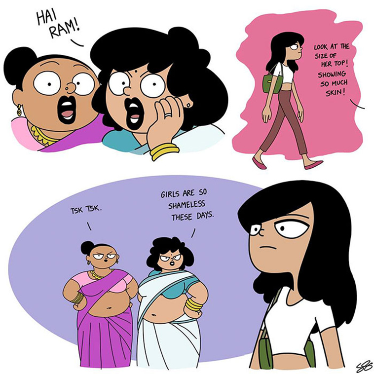 double standards illustrations
