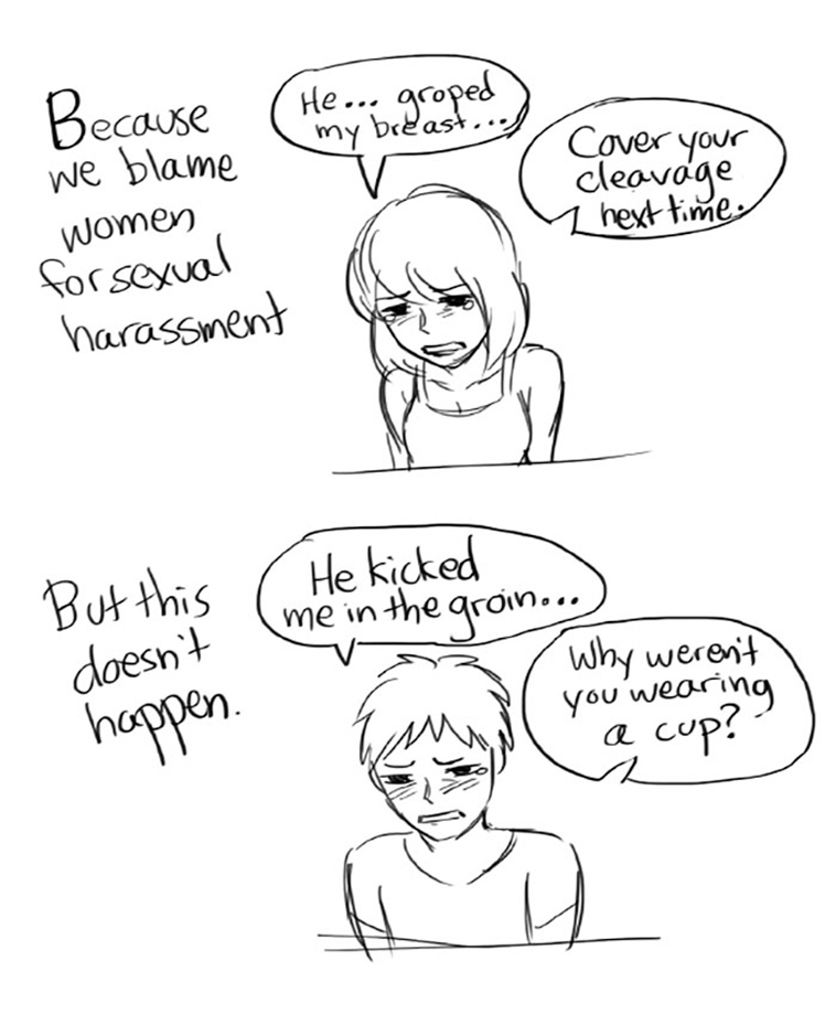 double standards illustrations