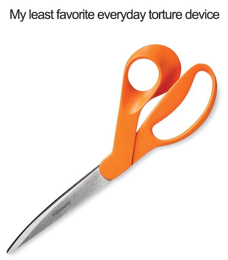 left handers problems
