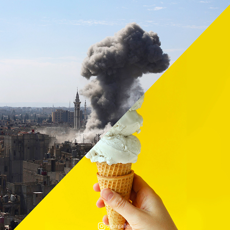 photo mashup war and peace