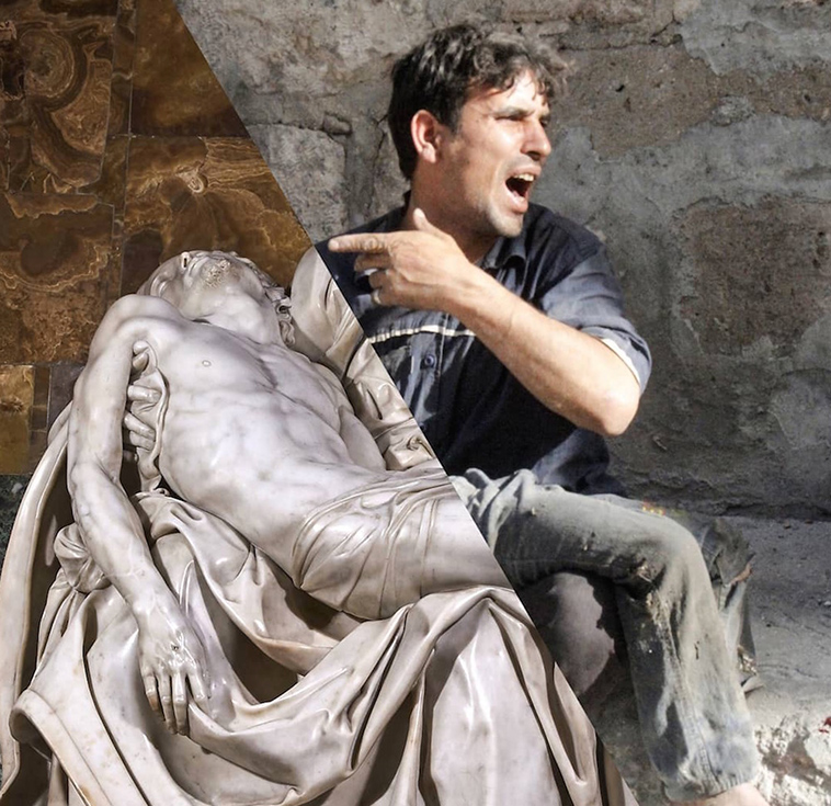 photo mashup war and peace