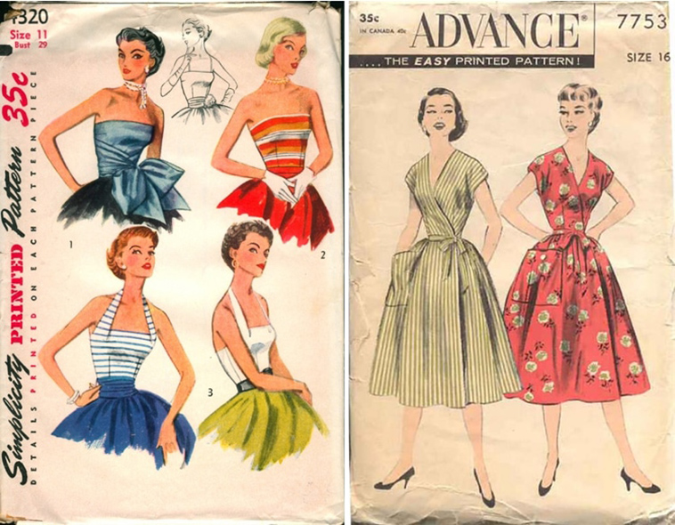 vintage sewing patterns