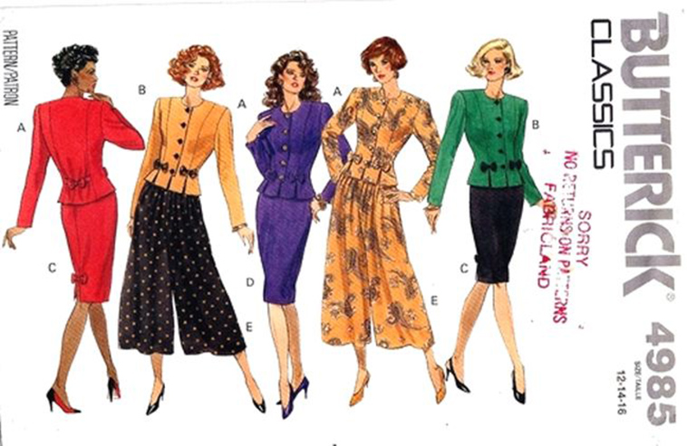 vintage sewing patterns