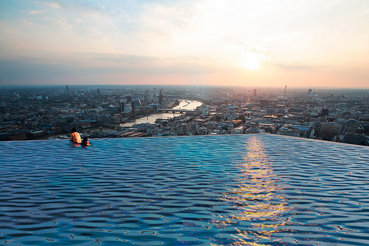 First 360-Degree View Infinity Pool 