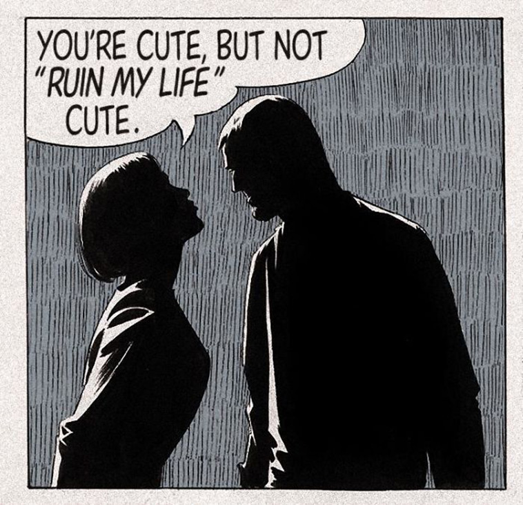 Vintage Comics Mashed With Disappointing Modern Love