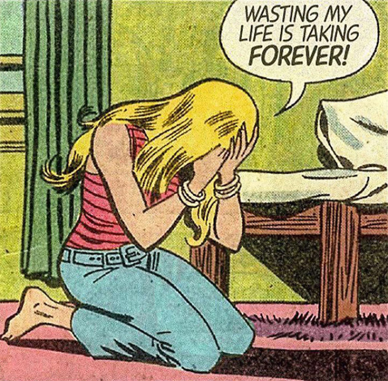 Vintage Comics Mashed With Disappointing Modern Love