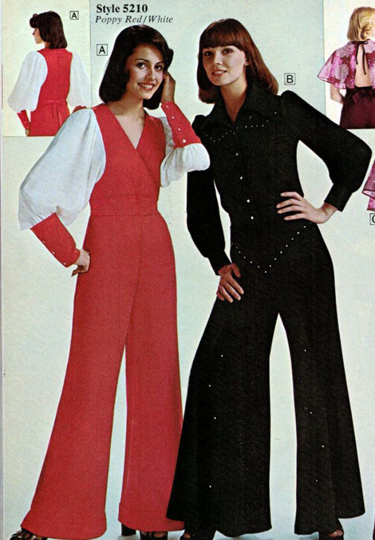 Women’s Jumpsuit of the 1970s