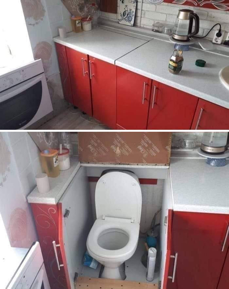 30 Times People Encountered Hilariously Terrible Kitchen Designs