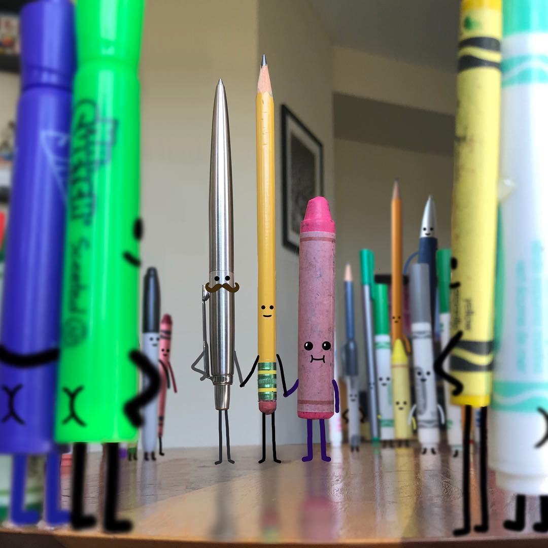 delightful illustrations of everyday objects