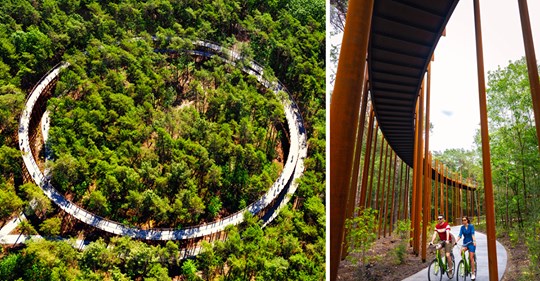 Spiraled-Bike-Path-in-Belgium