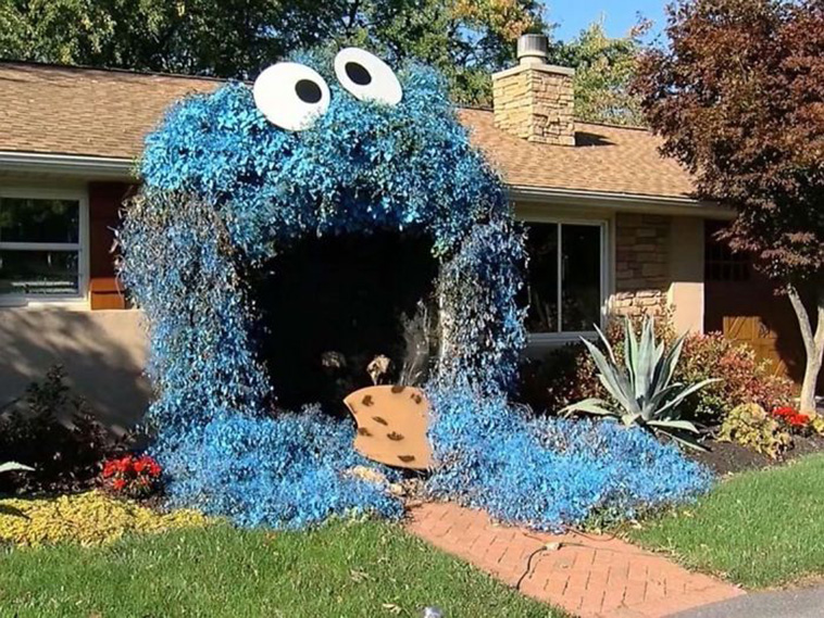 Giant Cookie Monster For Halloween