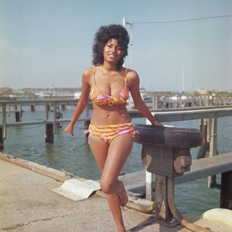 Pam Grier bikini