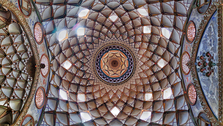 ceiling photos of iranian architecture