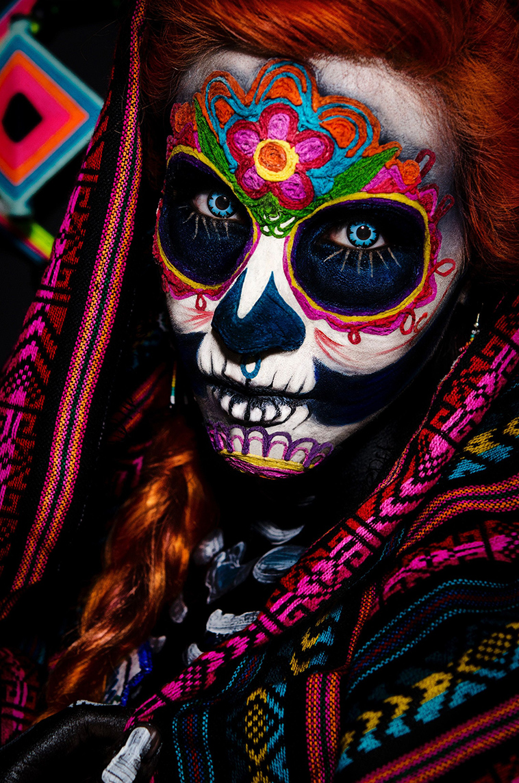 dazzling costumes from day of the dead