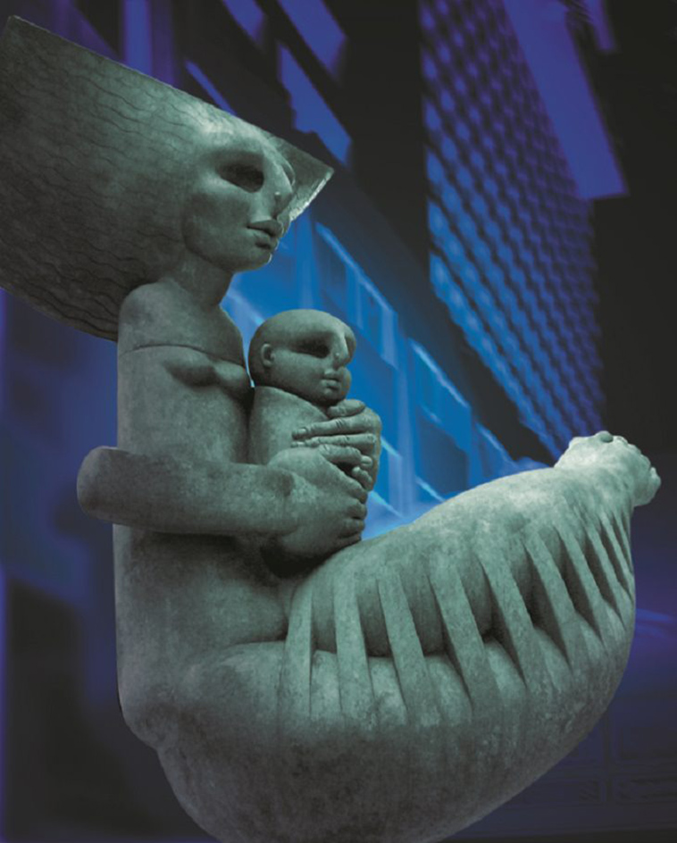 mother love sculpture