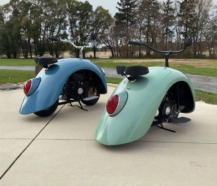 volkswagen beetle mini bikes
