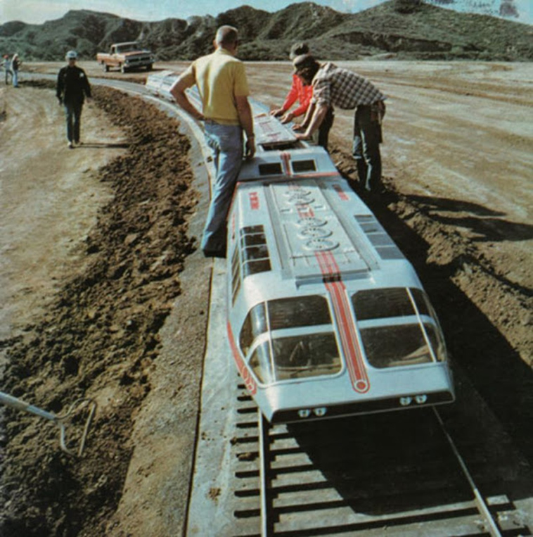 nuclear powered bullet supertrain
