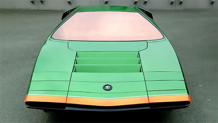 green car