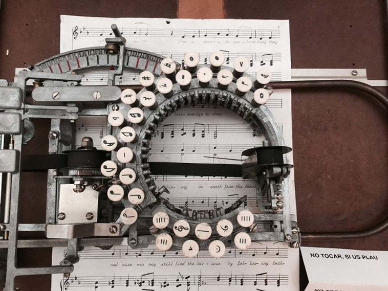 A Music Typewriter